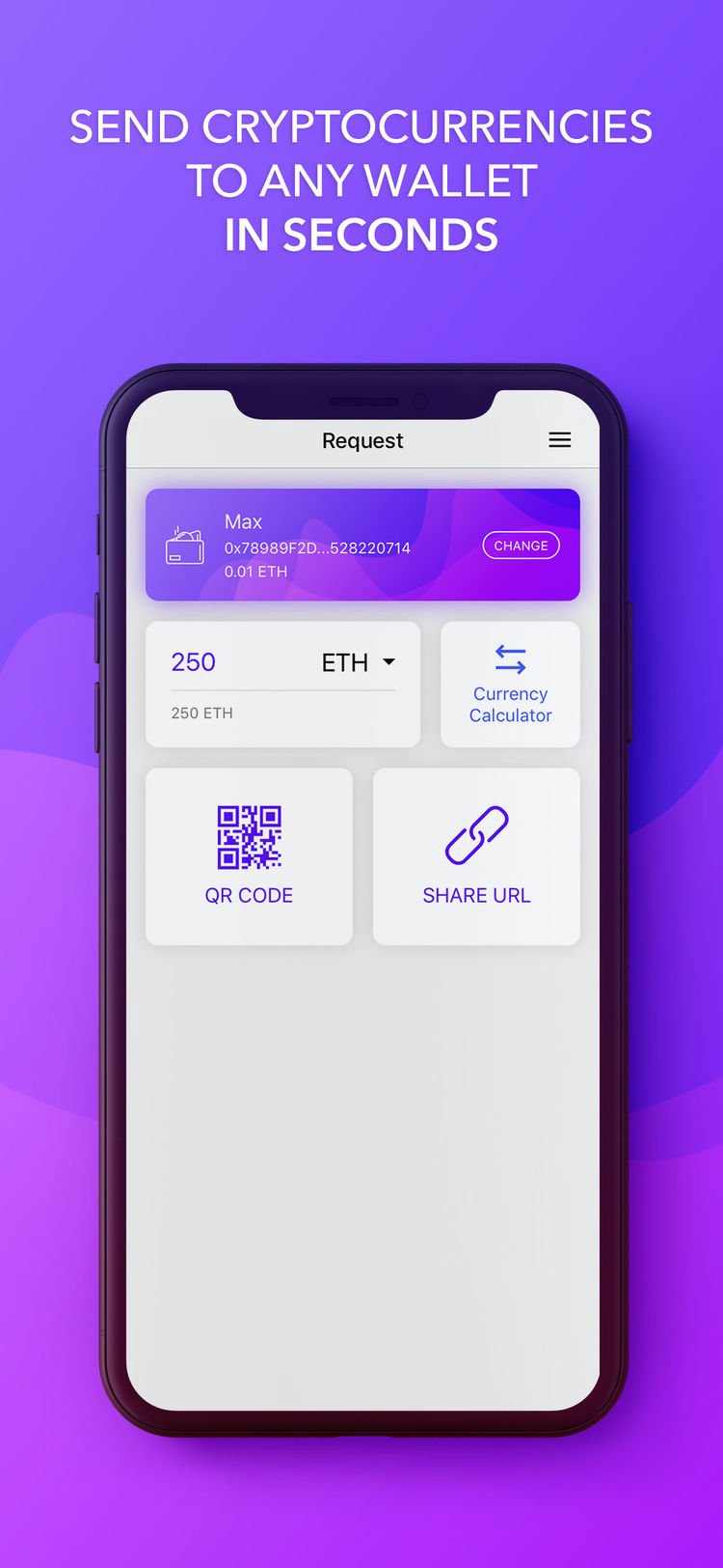 Citowise - Ethereum Wallet, V 1.7.3, Sep 19, 2018 Send screen in the Citowise app.